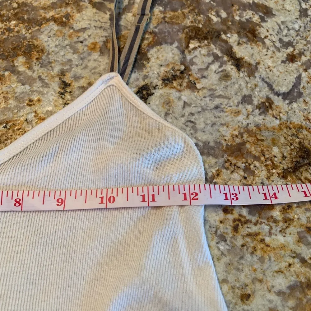 Free People Steph Sequin Sweetheart Neck  Mini Tank Dress Size 2 S White Gold - Image 7