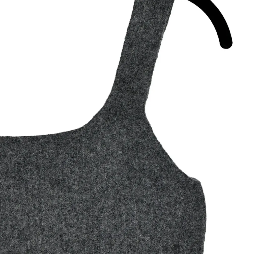 Everlane Women's Size S The‎ Cozy Tank Yak Wool Blend Cropped Gray - Image 5