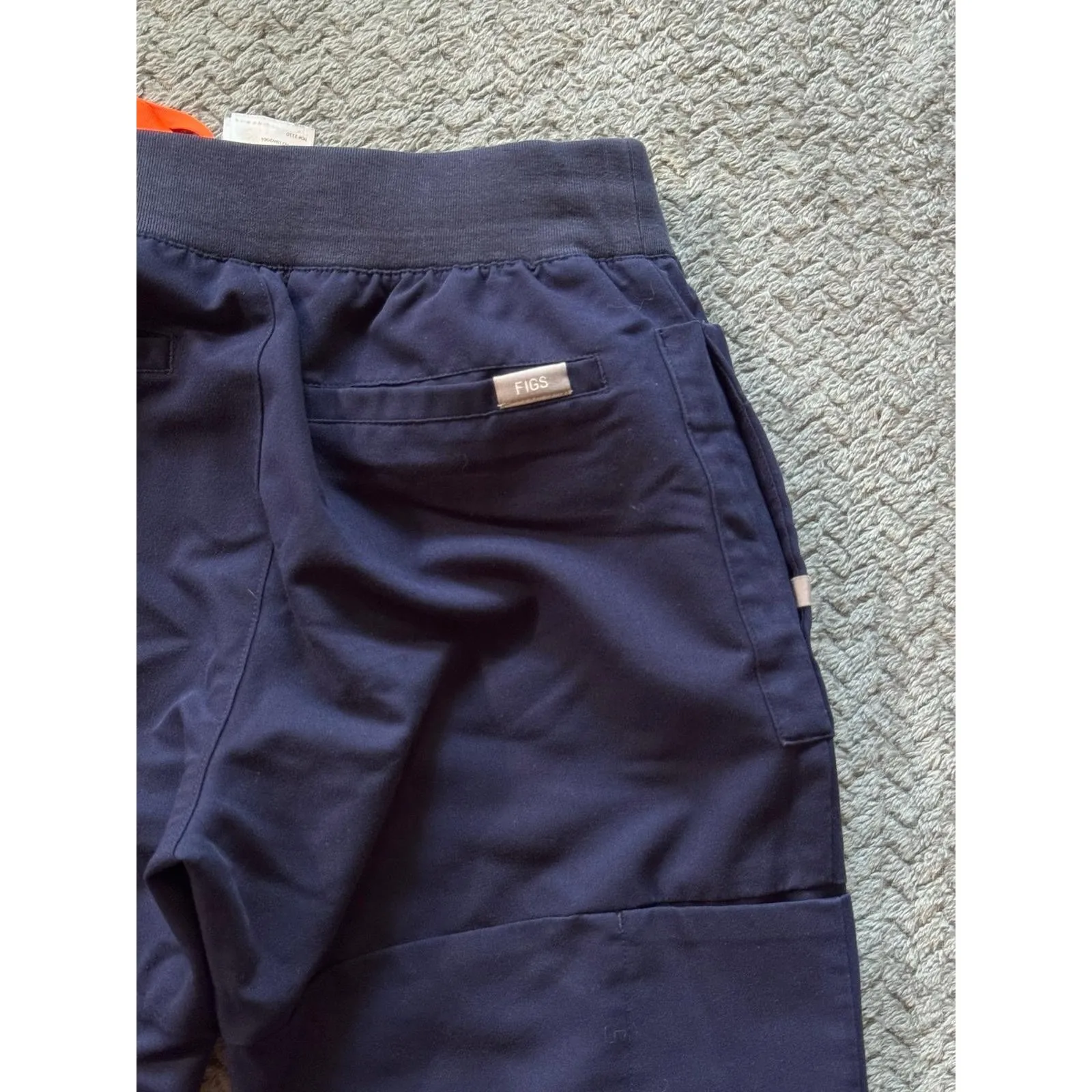 Figs Zamora Jogger Scrub Pants Graphite‎ Navy Blue Size Xsmall - Image 8