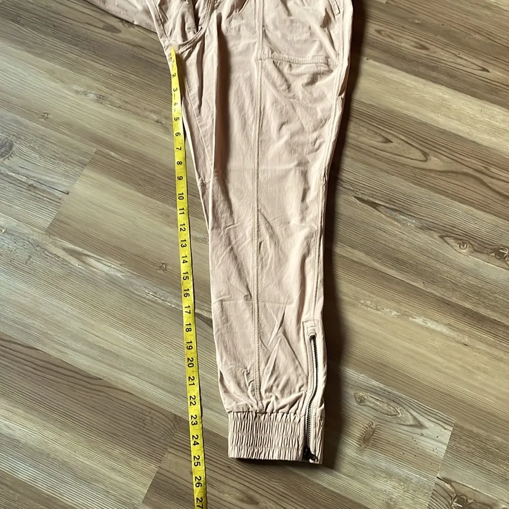 Calia ankle zip Joggers Tan Women’s S Athletic Athleisure Pull on Casual Relaxed - Image 9