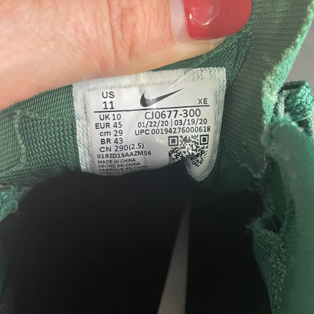 Nike Zoom Pegasus 37 TB Gorge Green Running Shoe CJ0506-300 Women’s Size 11 - Image 5