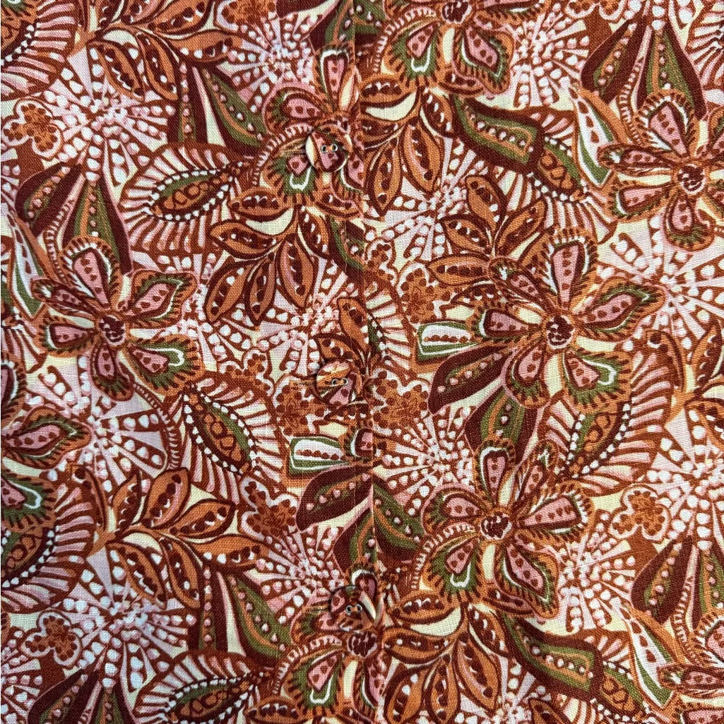 Garnet Hill 100% Linen Vale Square Neck Button Front Tank Dress ~ Size 6 💚🍄 - Image 8