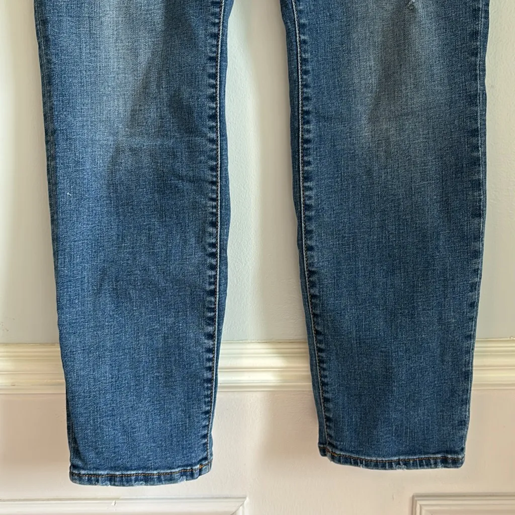 JAG Carter Relaxed Mid Rise Girlfriend Jeans Size 10 Elastic Waist - Image 5