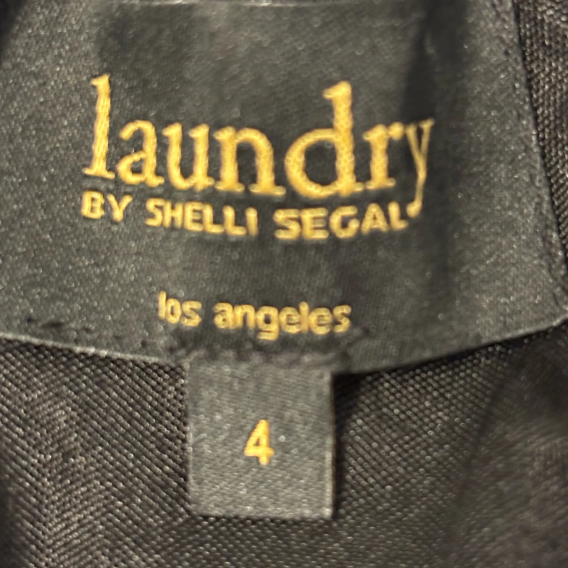 Laundry By Shelli Segal Black Pleated Midi Dress Size 4 - Image 11