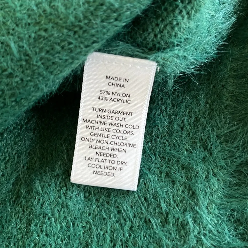 Johnny Wujek Evergreen Fury Sweater Vest With Rhinestone Hearts Green Size undefined - Image 5