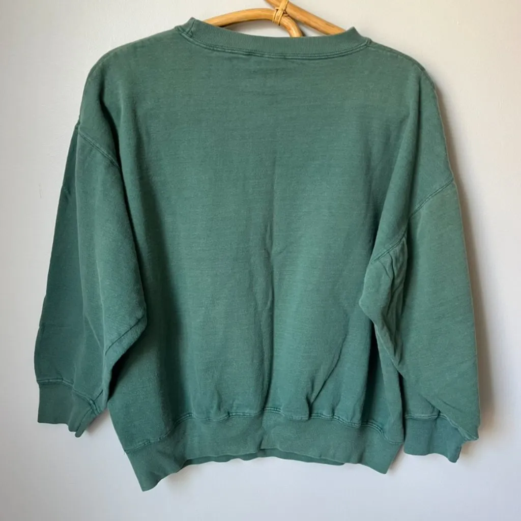 Vintage Bermuda Green Crewneck Women's Medium - Image 3