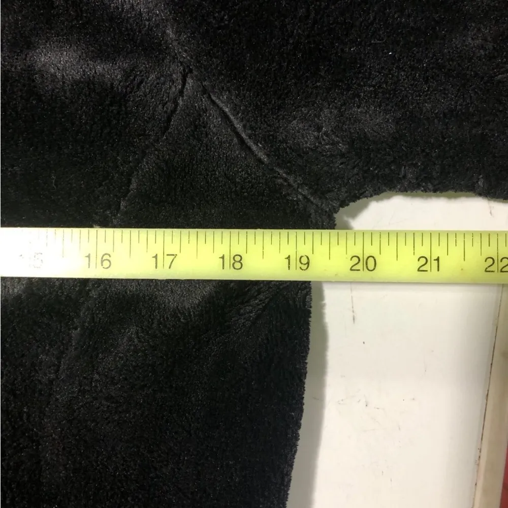 32 degrees black faux fur jacket L - Image 8