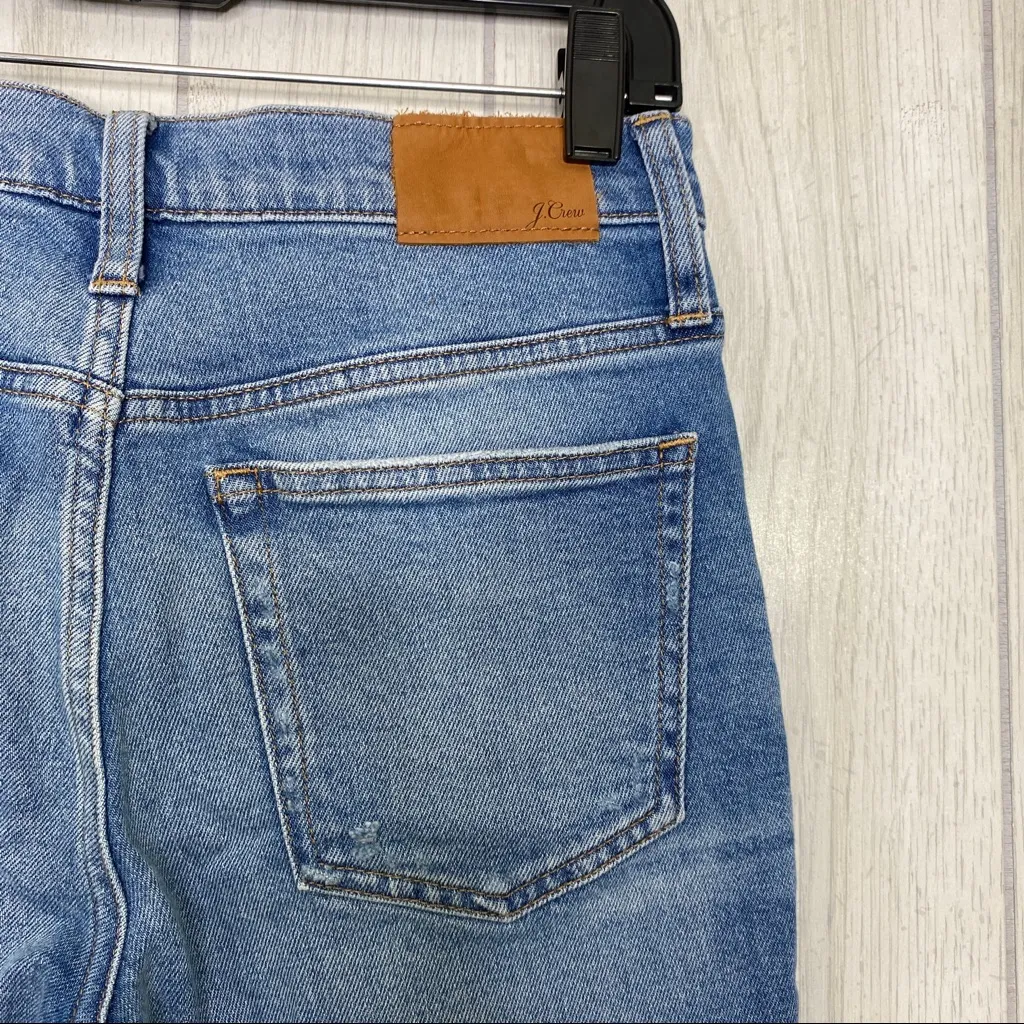 J. Crew 9” Billie Demi Boot Crop Jeans in Christy Wash size 26 BA622 - Image 8
