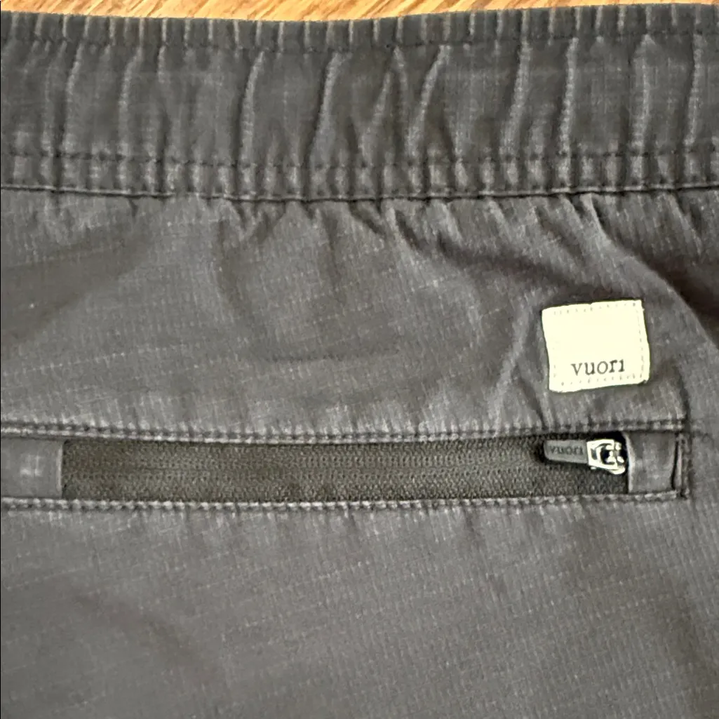 Vuori Ripstop Utility Pants Organic Cotton Black – Women’s Medium - Image 7