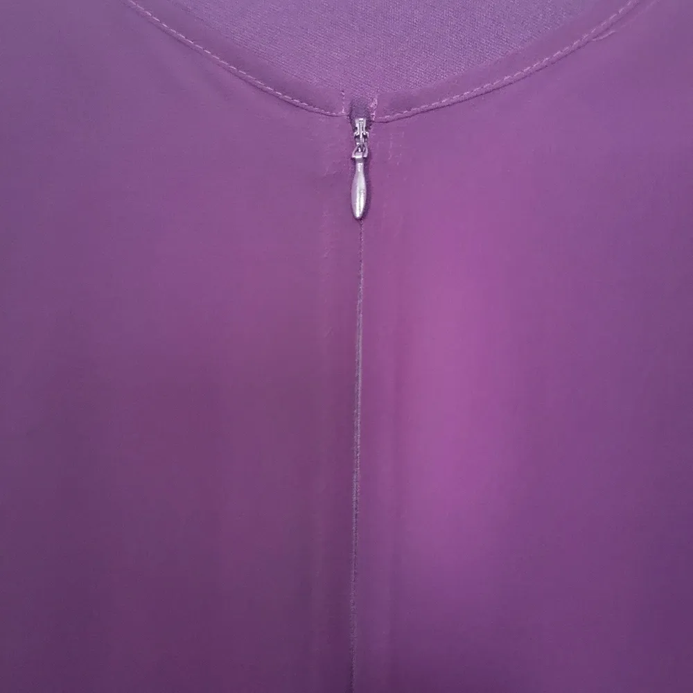 Dress Barn purple dress size 8 - Image 3