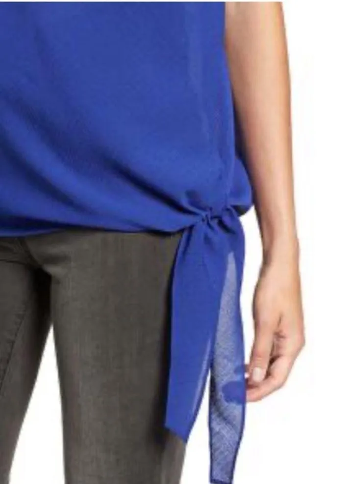 Chelsea28 Asymmetrical Knot Front Top Sz XS NWT - Image 4