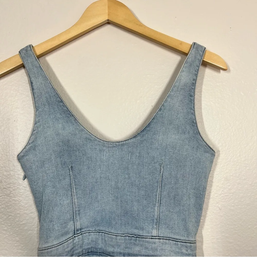 DL1961 Dallas Light Wash Harriet Jumpsuit - Image 8