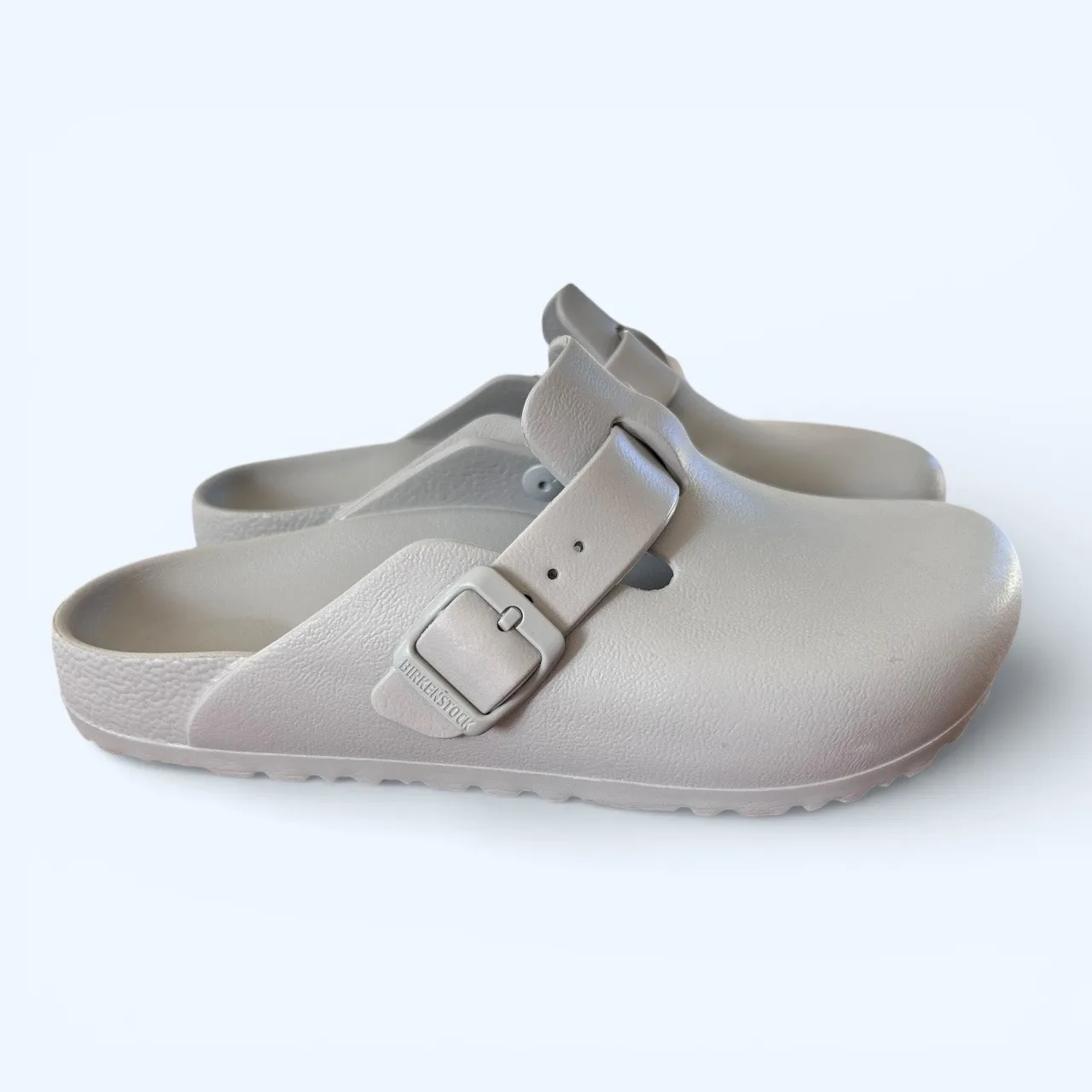 Birkenstock Boston EVA Buckle Clog Slip-On Shoes |Gray | EU 37 US 6–6.5 - Image 7