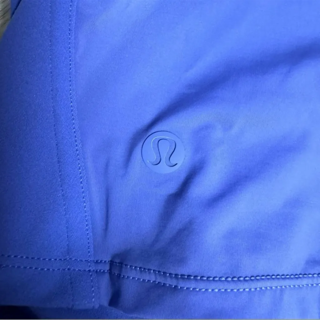 Lululemon Nulu & Mesh-Back Shelf-Bra Yoga Tank Top – Size 6 – Charged Indigo - Image 5