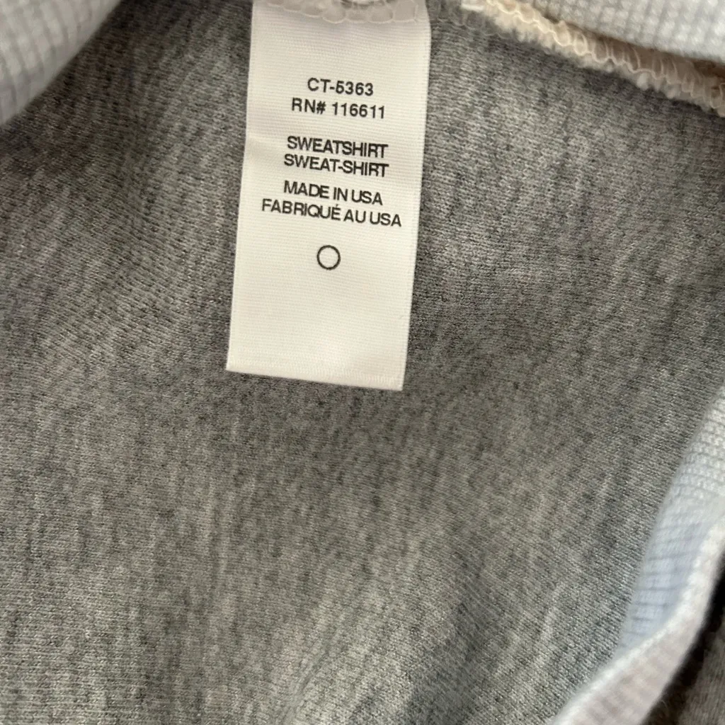 Anthropologie Amadi Chaparral Faux Sherpa Striped Sweatershirt medium - Image 7