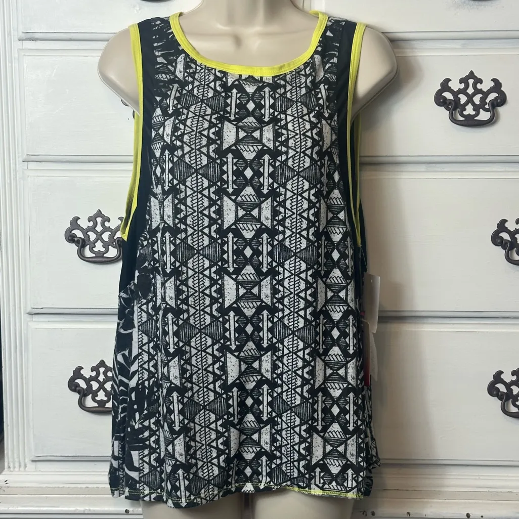 Abstract Print Tank‎ Top - Image 2