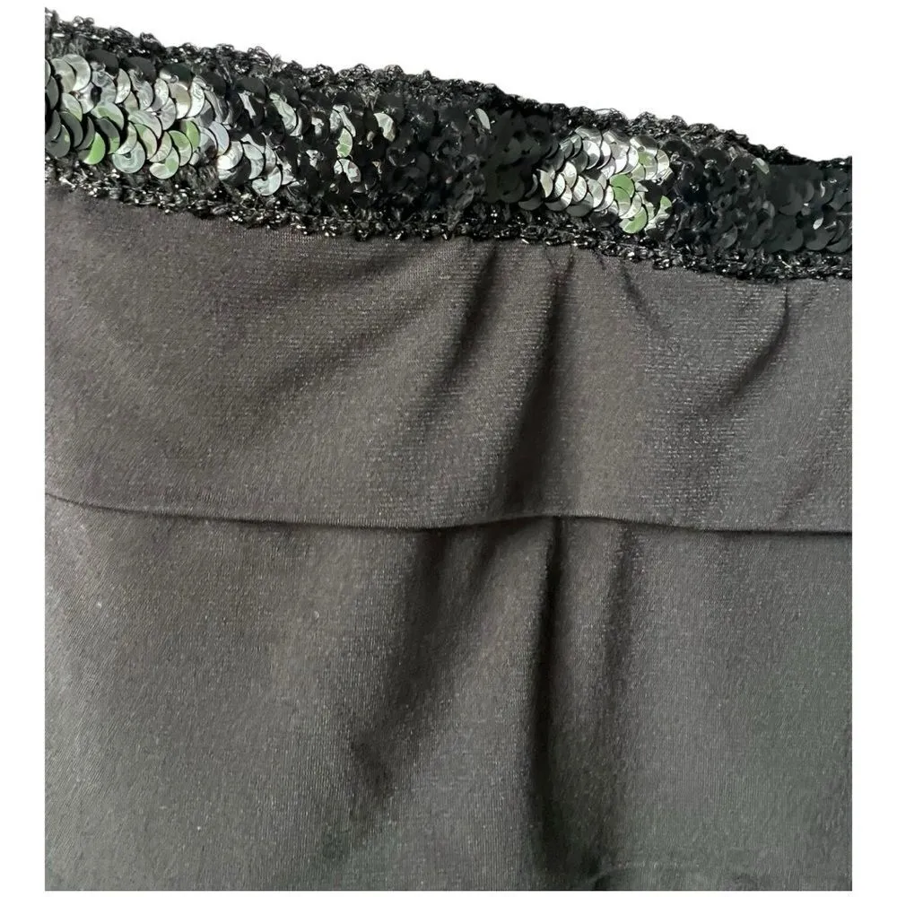 EnFocus Studio black white dress butterfly sleeve mini V-neck party size 4. - Image 6