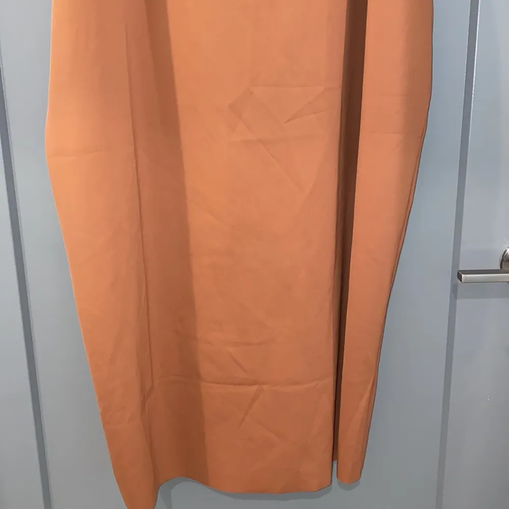 NWT Good American Spaghetti Scuba Midi Dress in Rust Size 6 3XL - Image 9