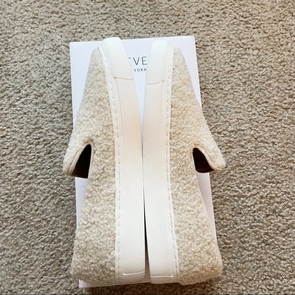 Steven by Steve Madden Kimbel Faux Shearling Sherpa Slip-On Sneaker - Image 9