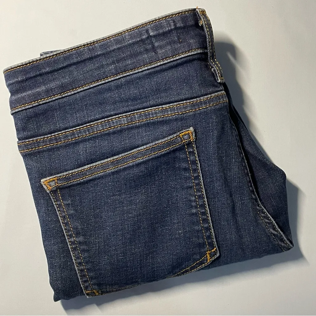 Pilcro & The Letterpress Stet Skinny Jeans | Size 28 | Dark Wash - Image 13