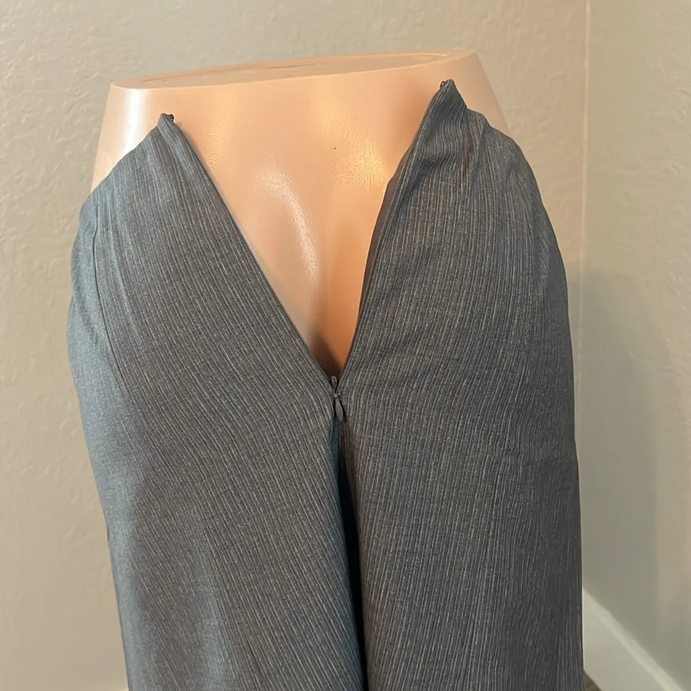 Calvin Klein Pencil Skirt Women's Sz 10 Charcoal Gray Office Career Work NWT #18 - Image 9