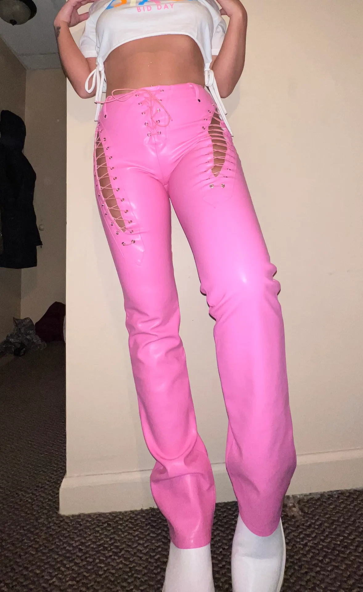 i.am.gia xtina pink pants - Image 6
