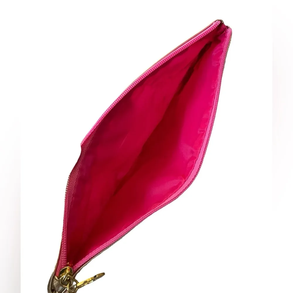 Lilly Pulitzer x Estée Lauder Tiger Lilly Pink Makeup Cosmetics Travel Case Bag - Image 4