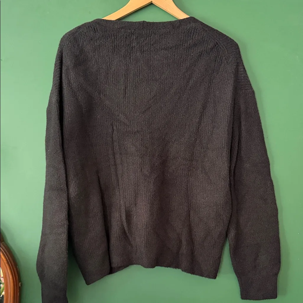 American Eagle Outfitters Black Women's S Cardigan Super Soft Classic - Image 6