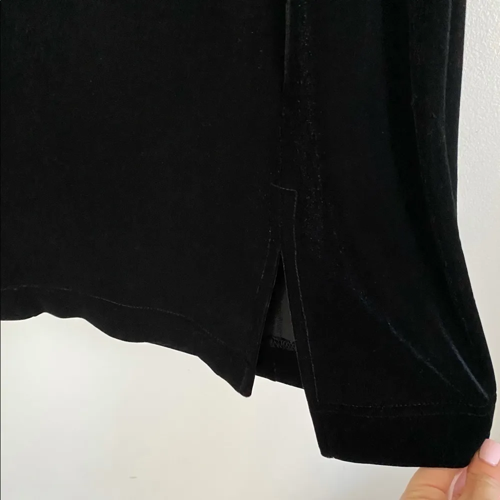 NWT TADASHI Vintage Square Neck Velvet Dress 12 - Image 5