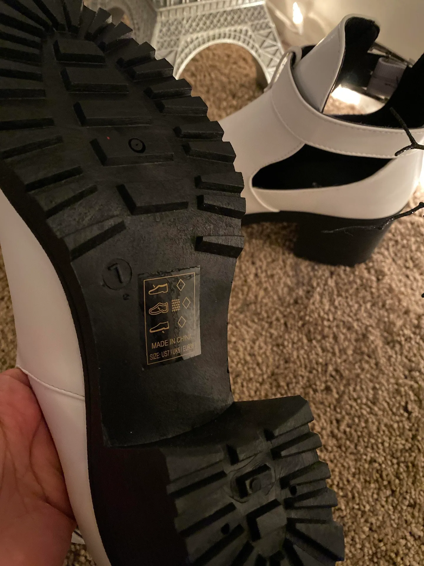 Southern Alternative White Boots - Image 4