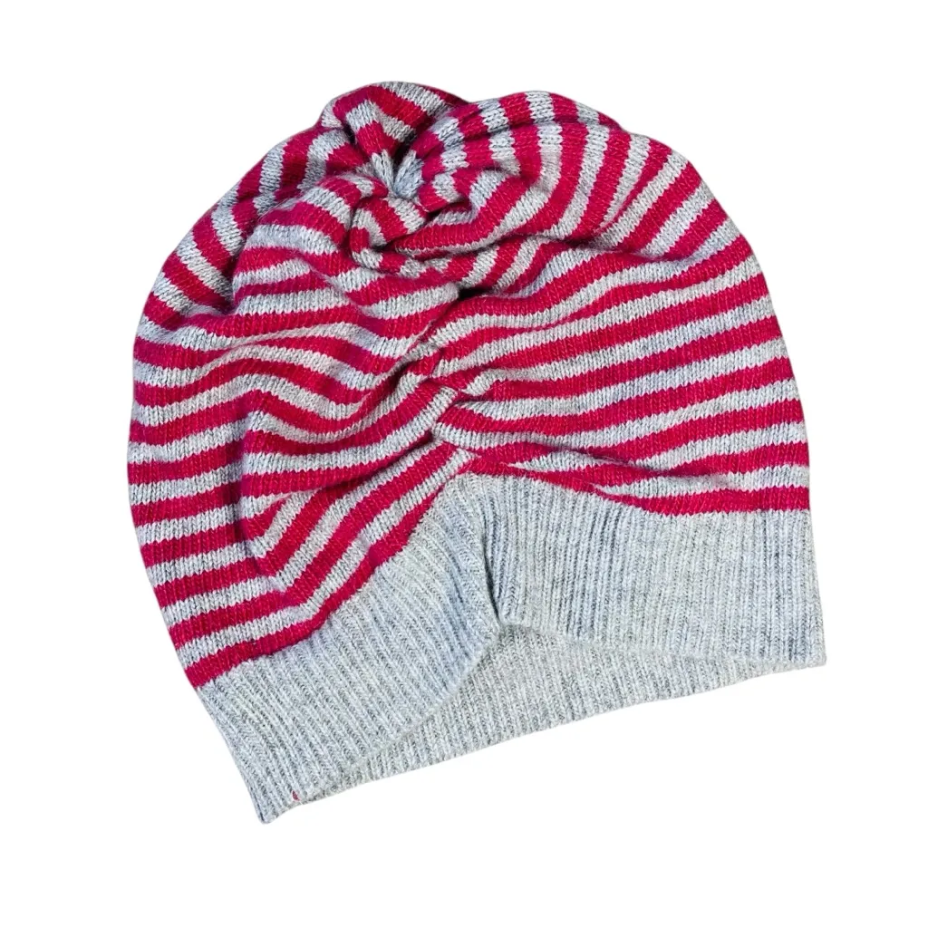 BANANA REPUBLIC Striped Ruched Beanie Hat - Image 2