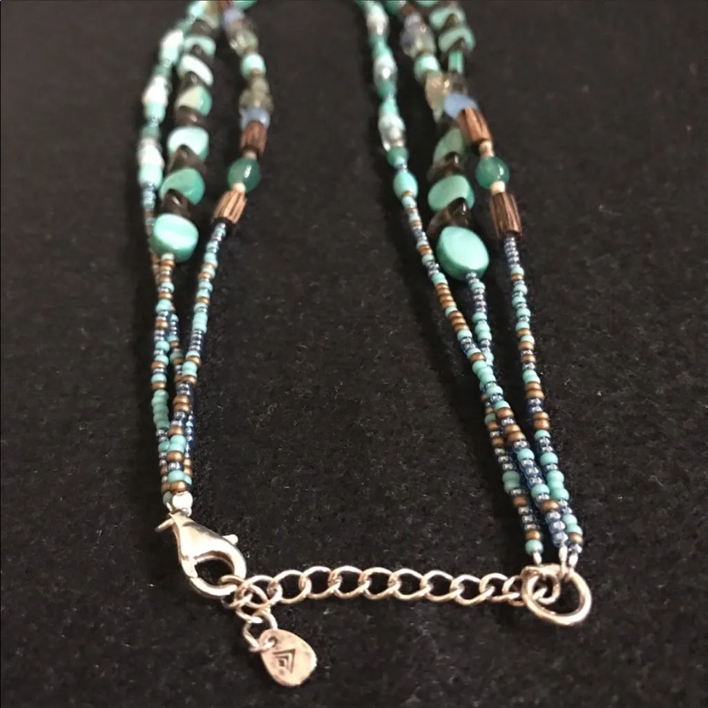 Silpada Sterling silver triple strand Necklace - Image 4