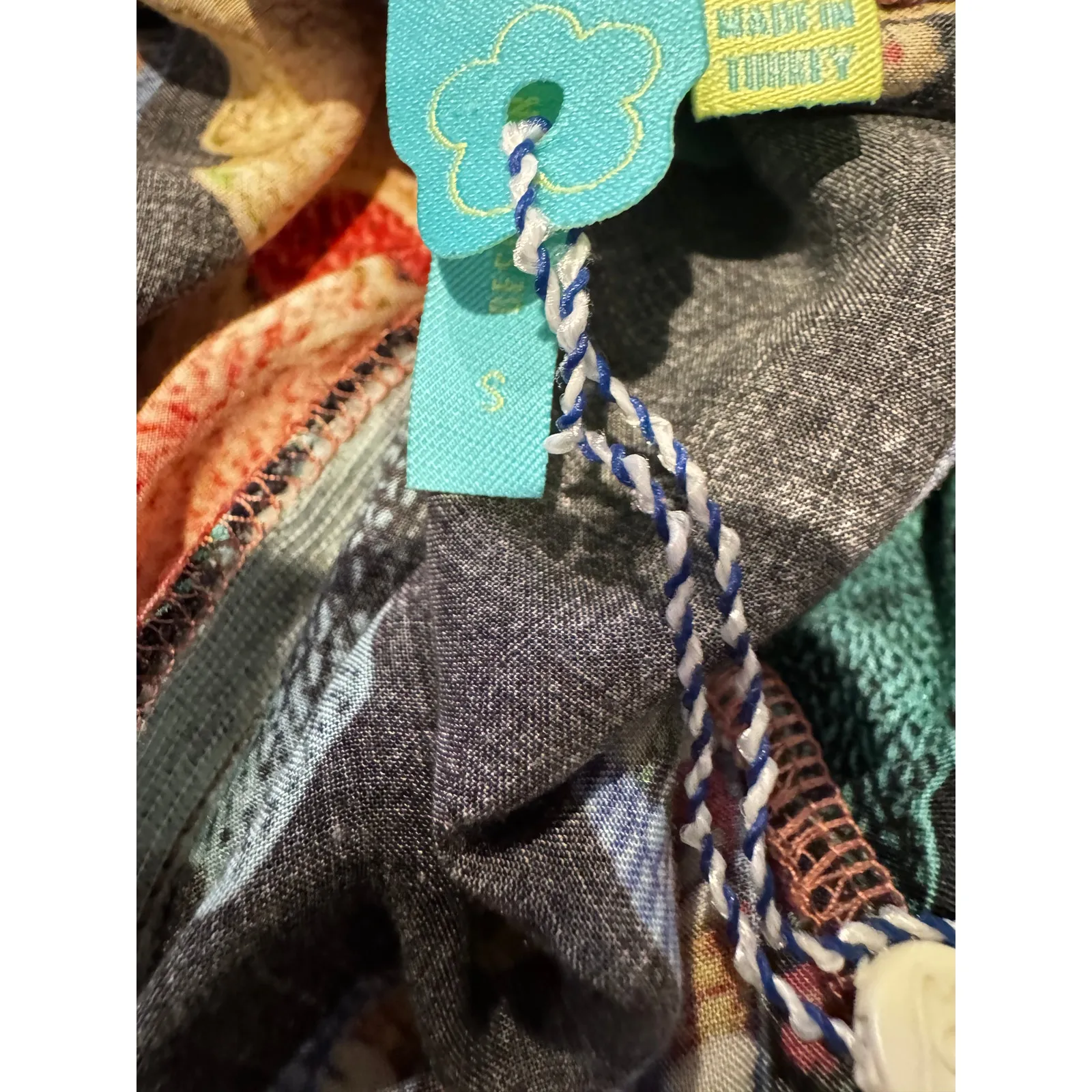 Farm Rio “Rio de Janeiro Rosario” Boho Floral Midi Dress Size Small - Image 7