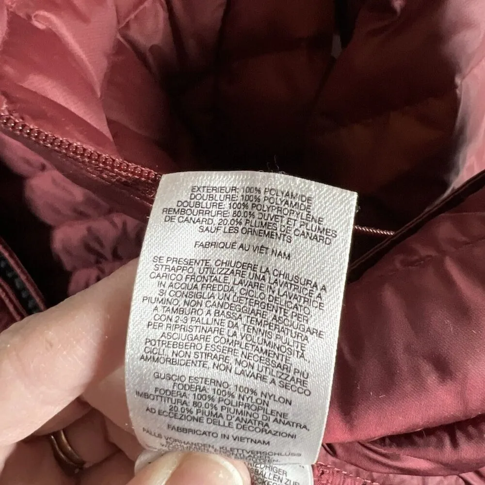 MOUNTAIN HARDWEAR‎ Glen Alpine Down Parka Long Winter Coat Lightweight Womens S - Image 10