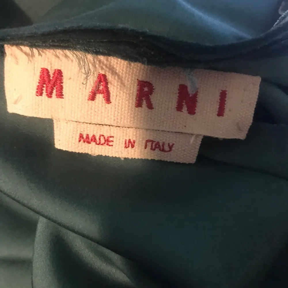 Marni Shift/Sheath Dress in Green Sz8 Size 8 - Image 4