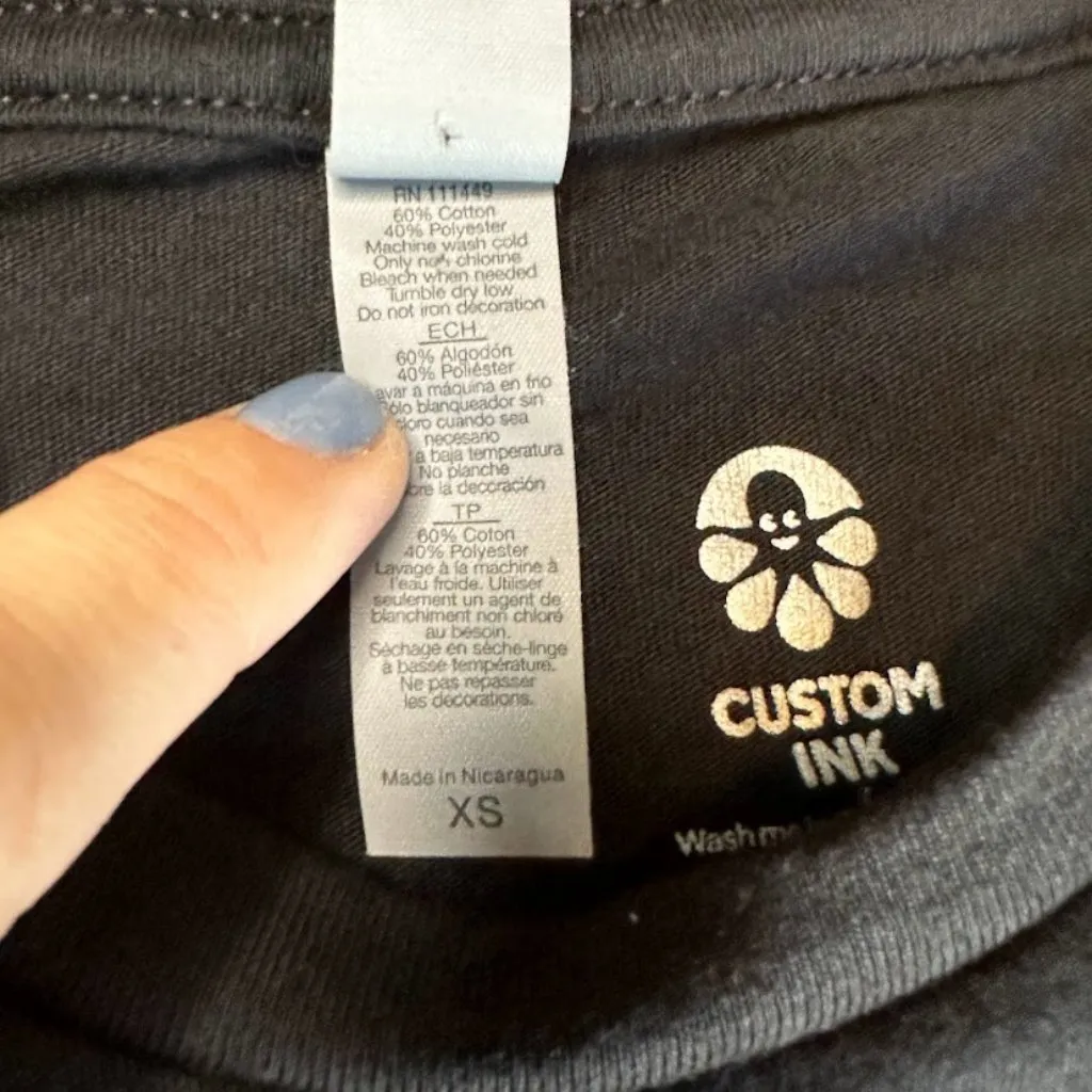 Steampunk Coffee Roasters Tee Shirt Black Size XS - Image 3