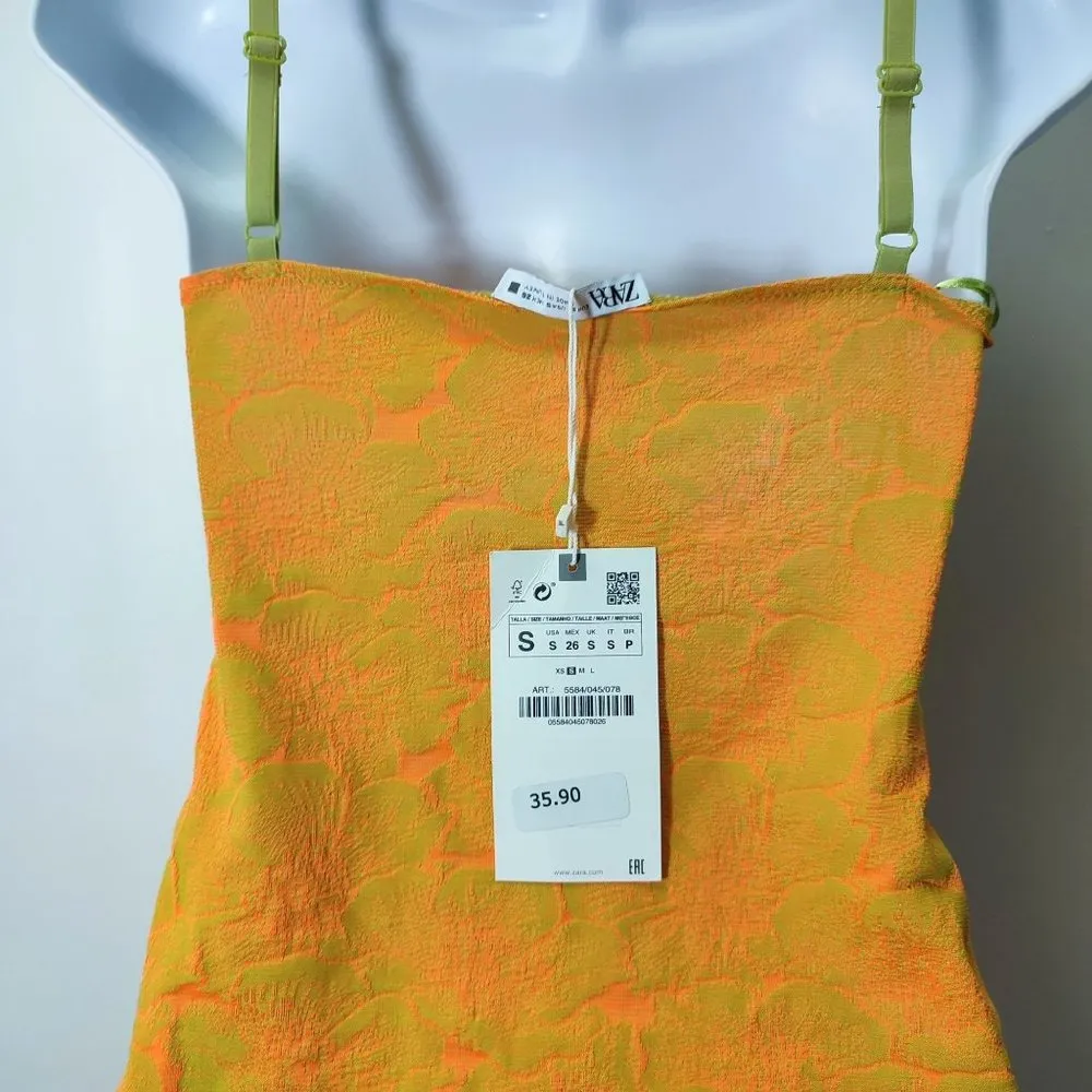 ZARA CUT OUT JACQUARD BODYSUIT - Image 4