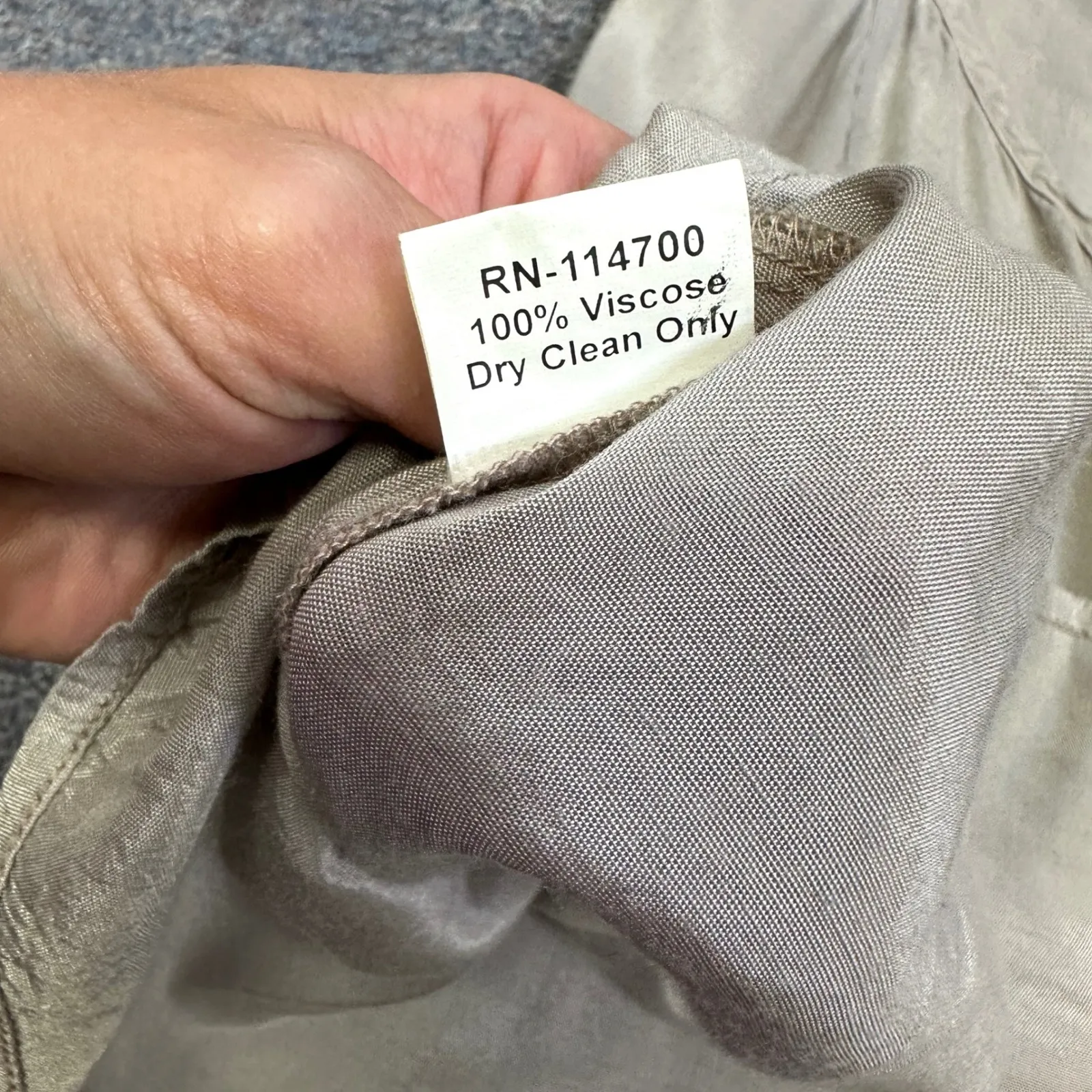 Chan Luu Racer Back Viscose‎ Cami Taupe Size M - Image 5