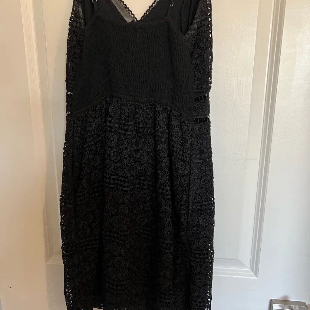 Abercrombie and Fitch lace black mini - Image 2