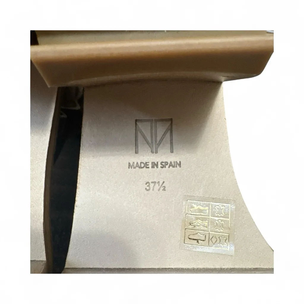 Tamara Mellon Suede Buckle Moto Boots Brown Size 7.5 - Image 5