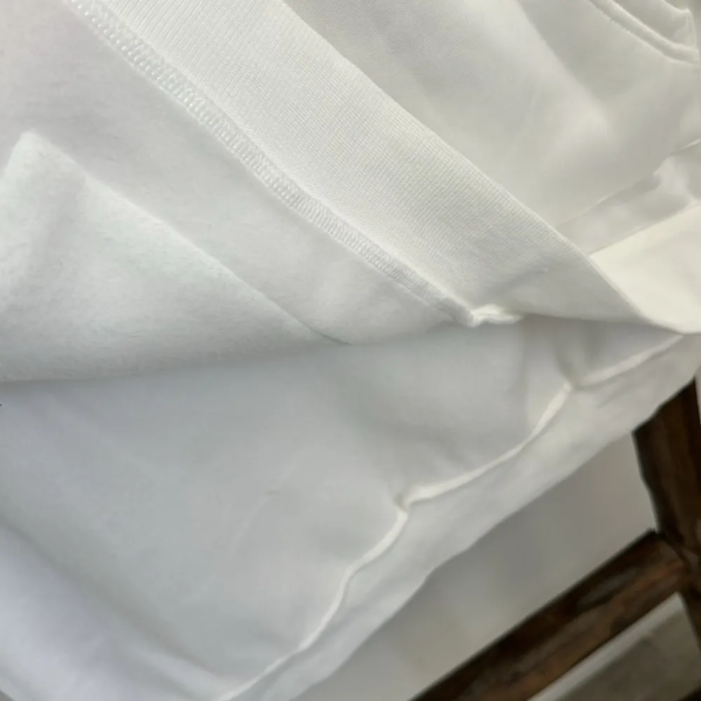 NEW White and Green Nope Not Today Print Hoodie Split Sweatshirt - Image 9