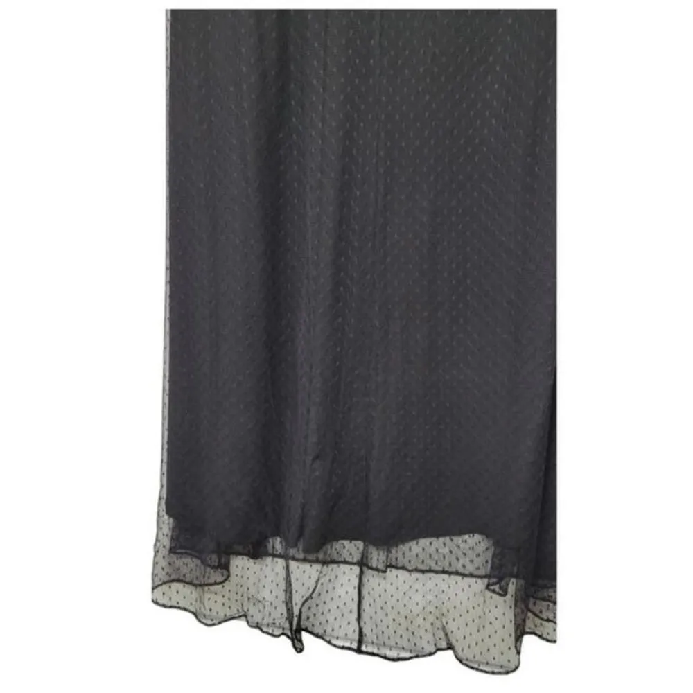 Marina Illusion Neck, LSleeve Mesh Sheath Gown, Size 16, B68, $125 Size L - Image 4