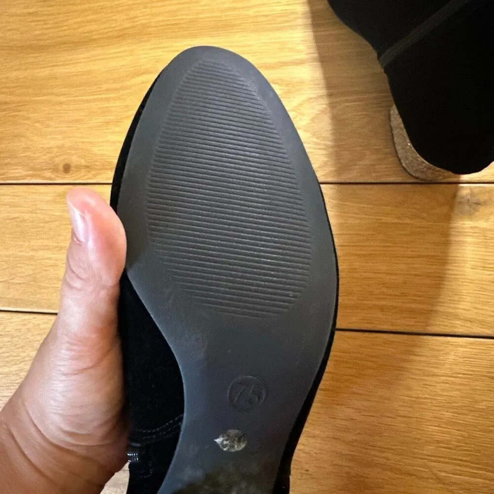 NWOT Liz Claiborne Gina Glitter ankle boots 7.5 - Image 5