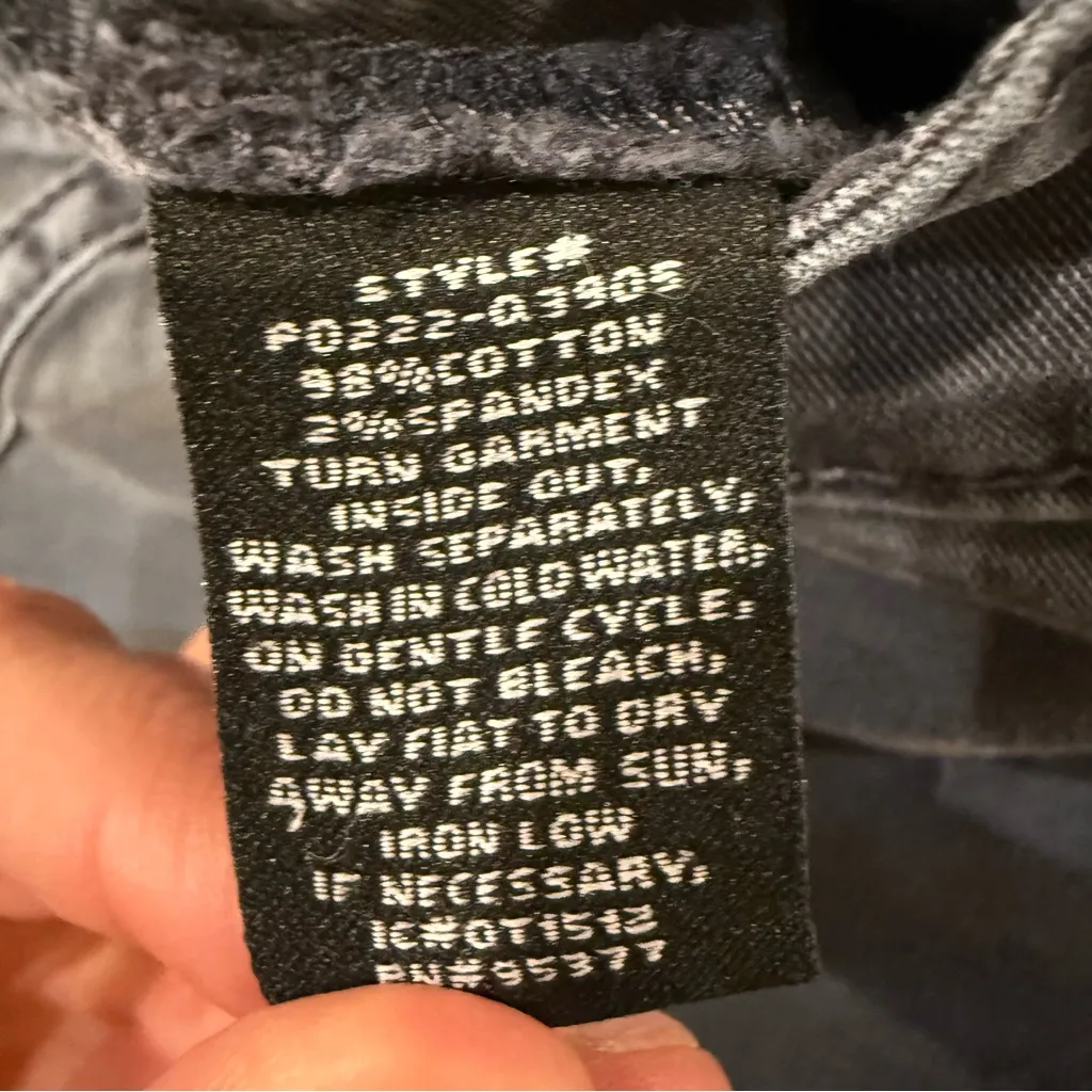 Sanctuary x Anthropologie Camo Cropped Utility Pants Women’s 30 Blue Military - Image 9