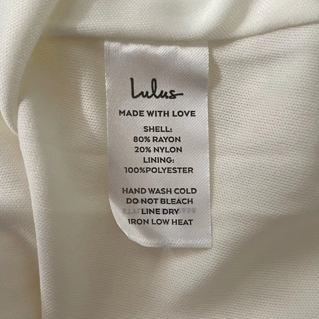 NWT Lulus Here for the Love Off the Shoulder Tie - Image 9