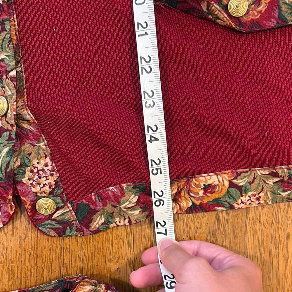 Alfred Dunner Sweater and Blouse Set Red Size 24W - Image 7