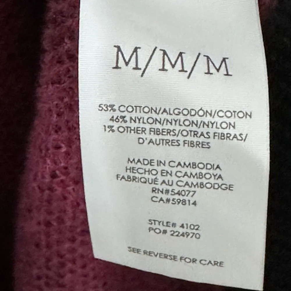 Cabi Rococo Pullover #4102 Black Pink‎ Flowers Sweater Womens Medium - Image 6