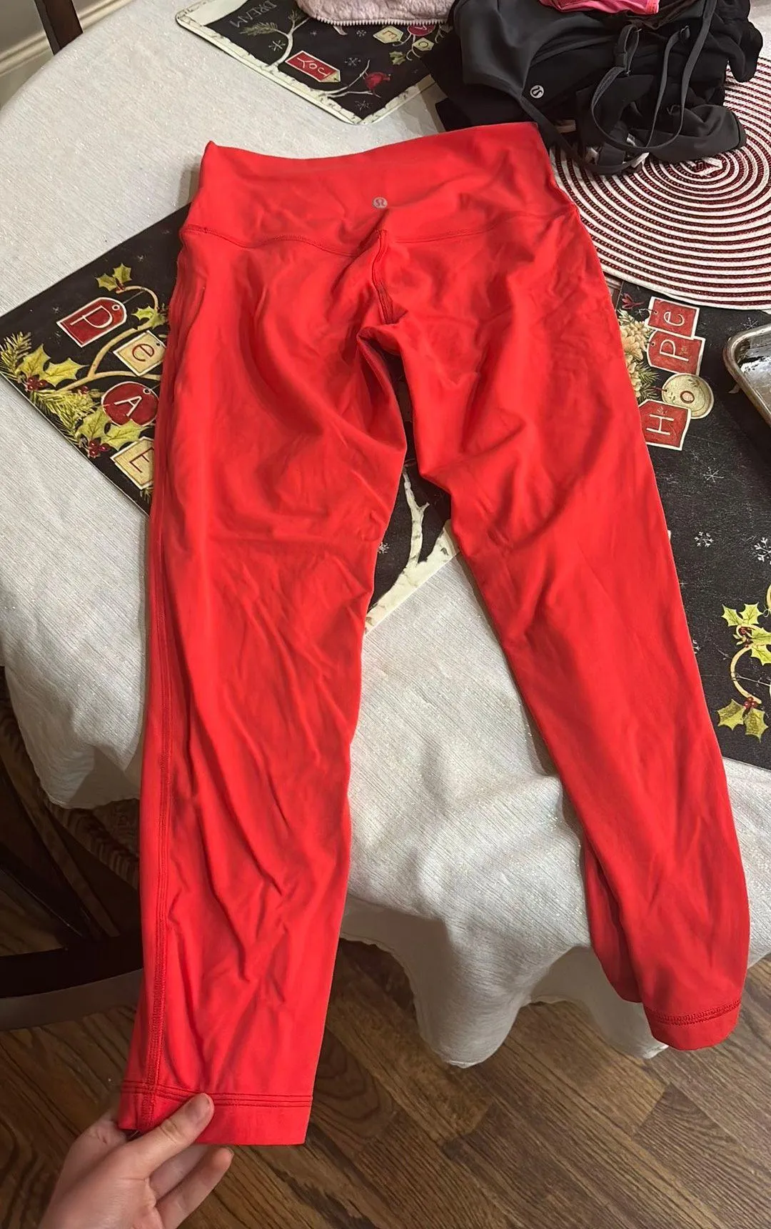 Red Align Leggings 25” - Image 5