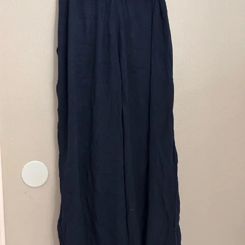 Hollister Co. Ultra High Rise Culottes‎ Pants Navy Size XS Women - Image 12