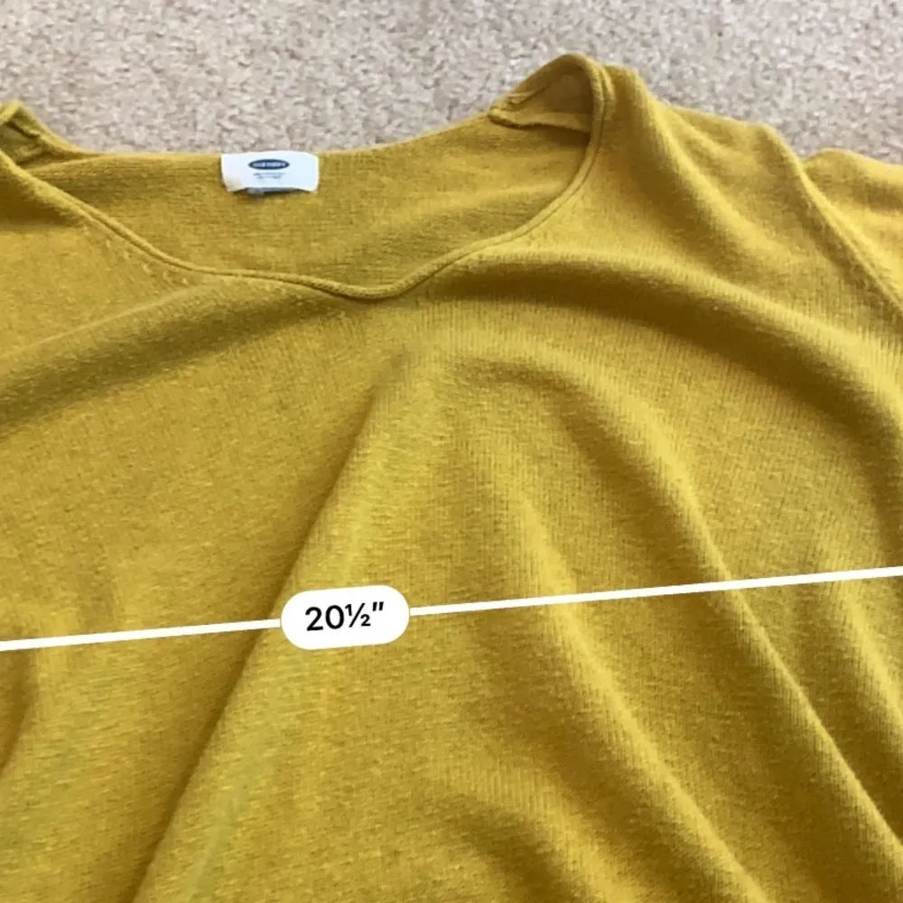 Old Navy mustard yellow sweater - Image 3